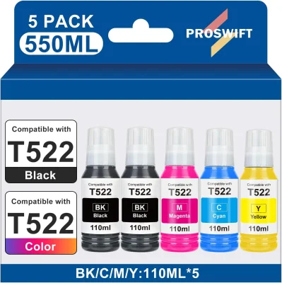 EcoTank ink refill bottles